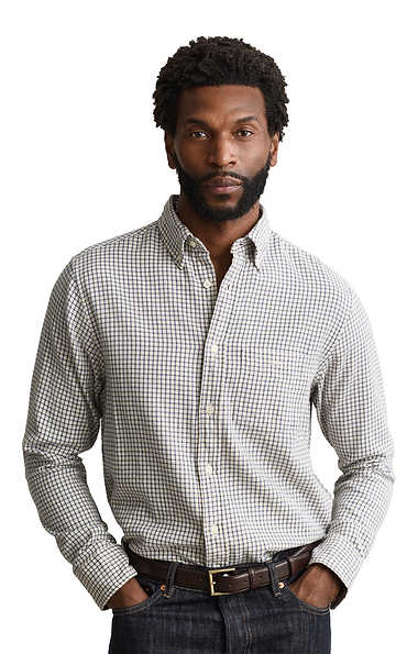 Men's Gant Regular Fit Windblown Flannel Check Shirt