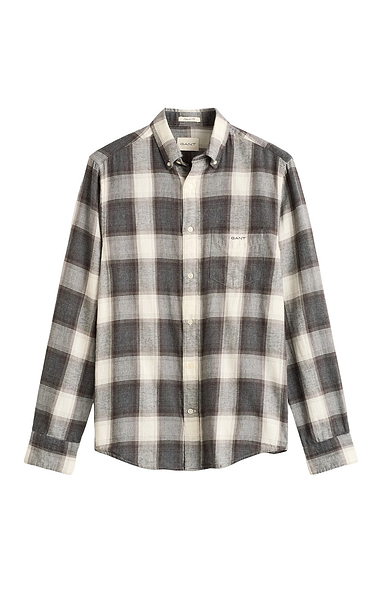 Men's Gant Windblown Flannel Large Check Shirt