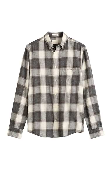 Men's Gant Windblown Flannel Large Check Shirt