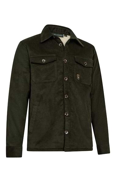 Men's Deerhunter Sherpa Lined Corduroy Shirt