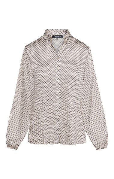 Ladies Crinkle Print Blouse