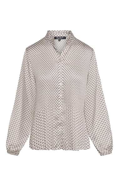Ladies Crinkle Print Blouse