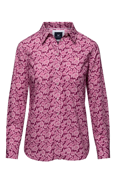 Ladies Crew Clothing Lulworth Print Shirt