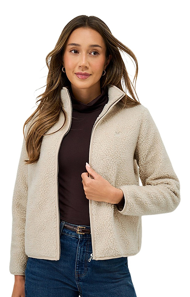 Ladies Crew Clothing Borg Fleece