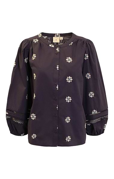 Ladies Cotton Aztec Blouse