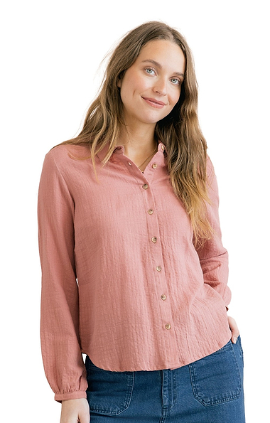 Ladies Lily & Me Ana Check Shirt