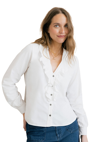 Ladies Lily & Me Leonora Cord Blouse