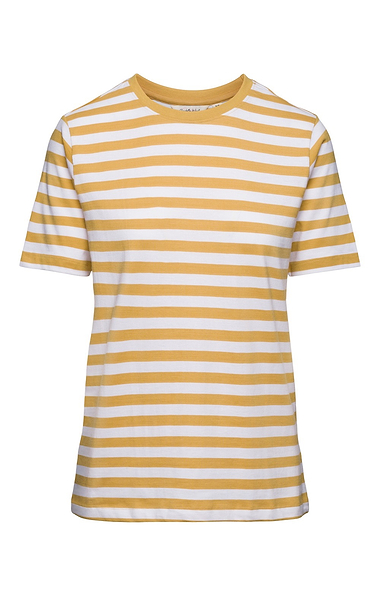 Ladies Cotton Stripe T-shirt