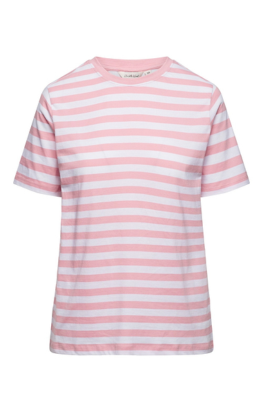 Ladies Cotton Stripe T-shirt