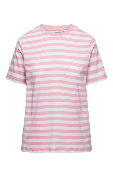 Ladies Cotton Stripe T-shirt