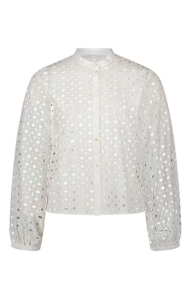 Ladies Betty & Co Broderie Anglaise Blouse