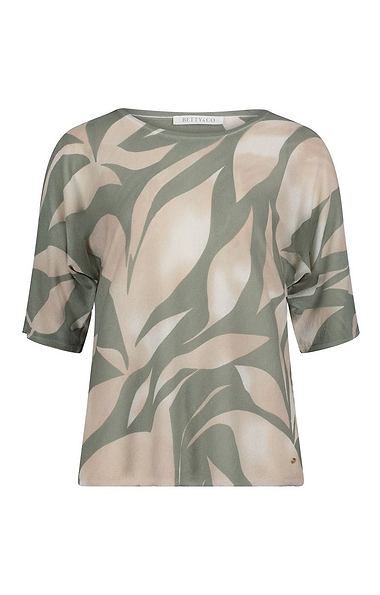 Ladies Betty & Co Batwing Print Top
