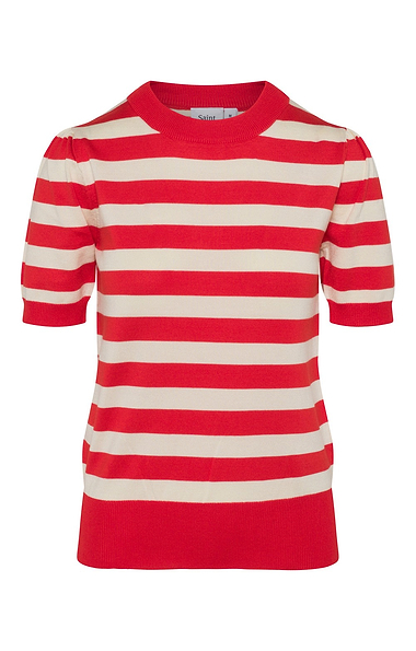 Ladies Saint Tropez Mila Stripe Jumper