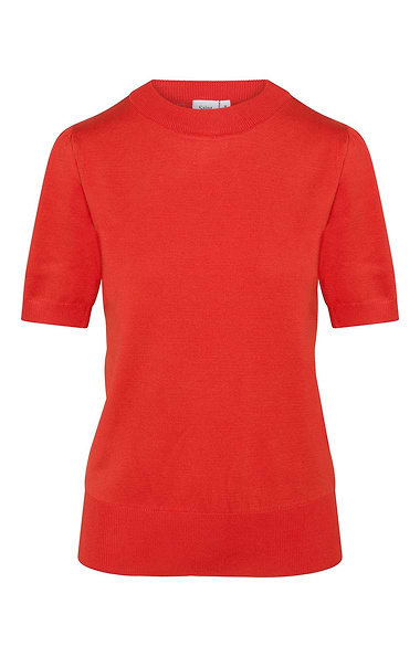 Ladies Saint Tropez Mila Short Sleeve Jumper