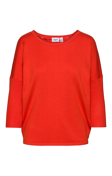 Ladies Saint Tropez Mila Round Neck Jumper