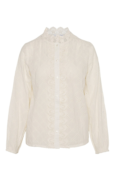 Ladies Saint Tropez Petunia Broderie Blouse