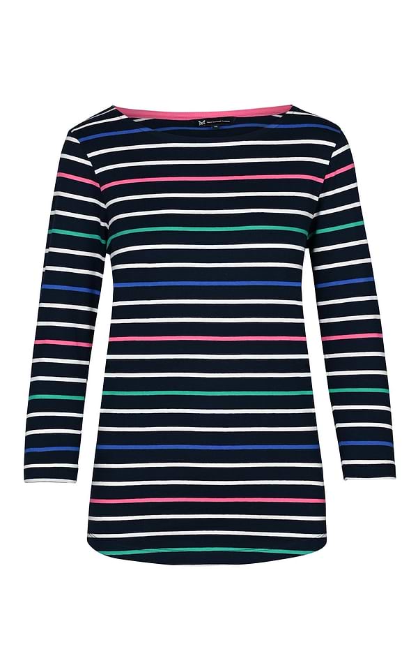 Ladies Crew Clothing Essential Breton