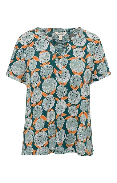 Ladies Seasalt Waterflow Short Sleeve Top