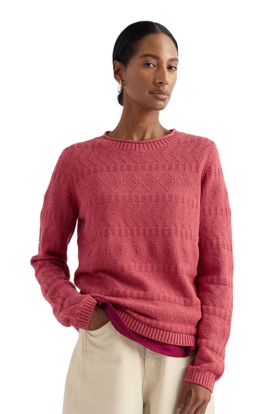 Ladies Seasalt Kinter Cotton Knitted Jumper