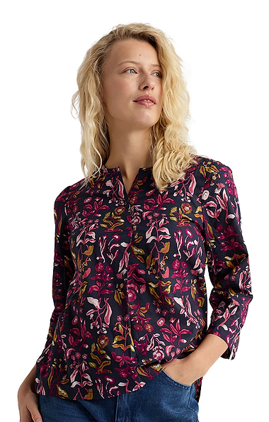 Ladies Seasalt Watercolour Sketch Cotton Top