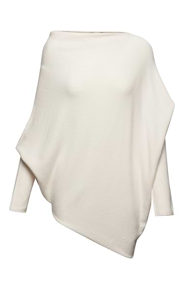 Ladies Knit Poncho