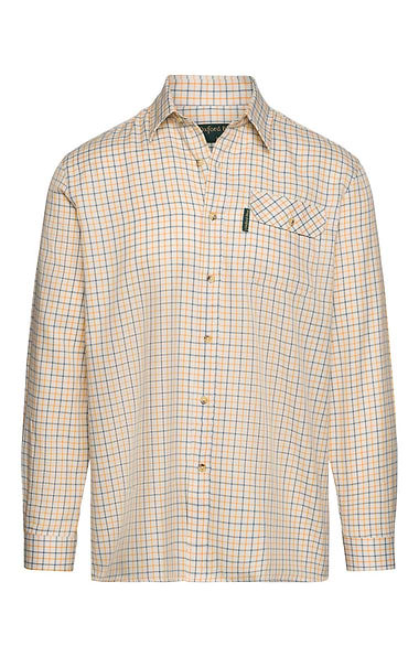 Men's House of Bruar Tattersall Cotton Blend Shirt