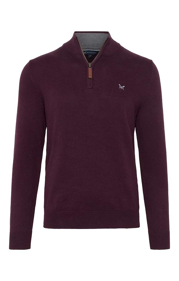 Men's Crew Clothing Classic Half Zip Sweater