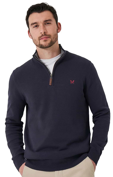 Men's Crew Clothing Classic Half Zip Sweater