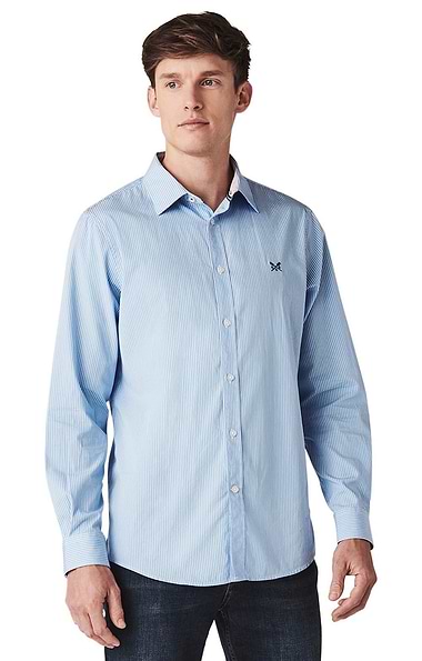 Men's Crew Clothing Classic Micro Stripe Shirt