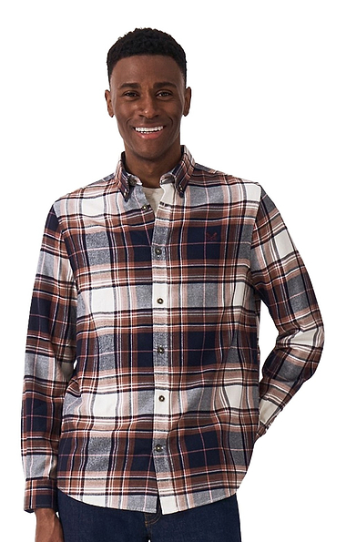Men's Crew Clothing Spencer Check Flannel