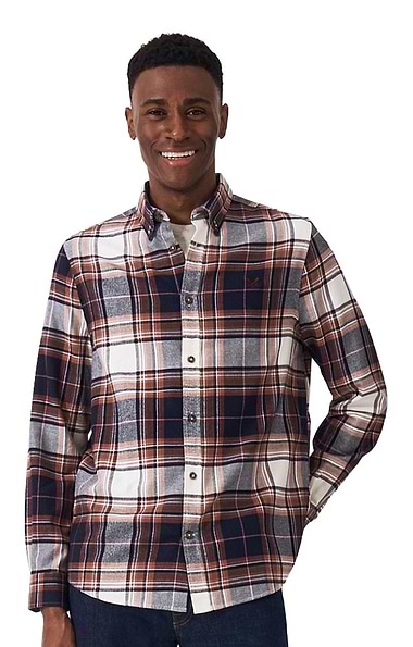 Men's Crew Clothing Spencer Check Flannel