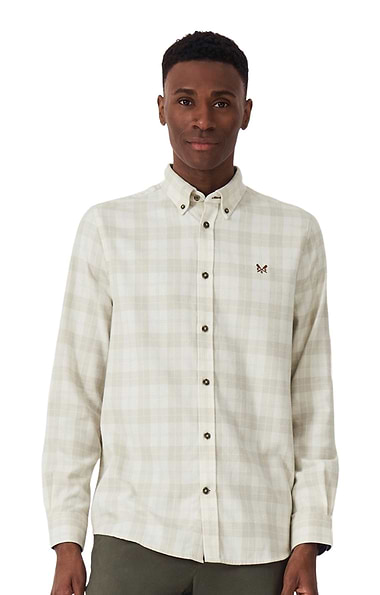 Men's Crew Clothing Hurst Check Flannel Shirt