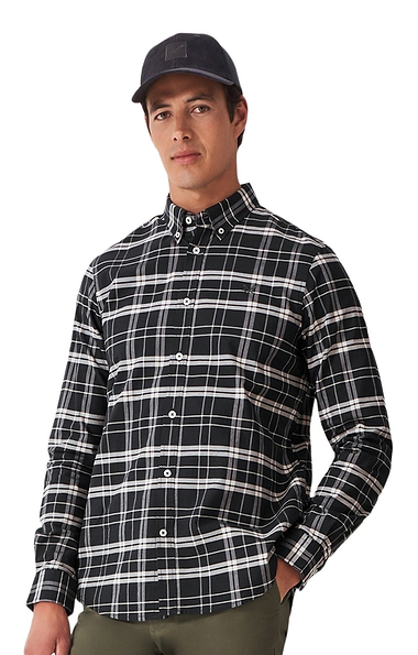 Men's Crew Clothing Wilson Check Oxford Shirt