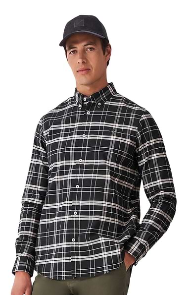 Men's Crew Clothing Wilson Check Oxford Shirt