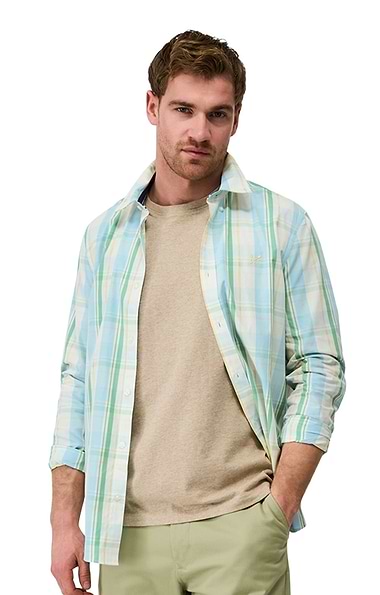 Men's Crew Clothing Classic Fit Multi Check Shirt