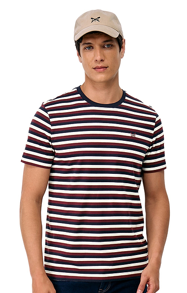 Men's Crew Clothing 3 Stripe T-shirt