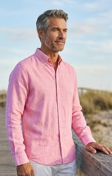 Men’s Cotton Linen Shirts