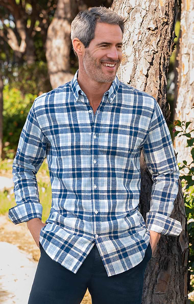 Men’s Cotton Linen Shirts