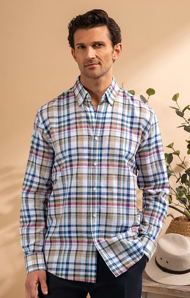 Men’s Cotton Linen Shirts