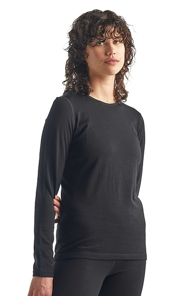 Ladies Oasis Long Sleeved Crew Neck Top