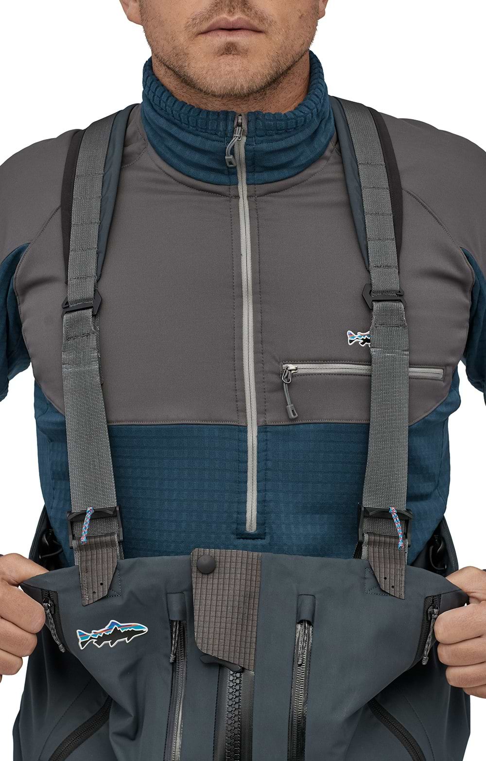 Mens Patagonia Swiftcurrent Expedition Zip-Front Waders - House of