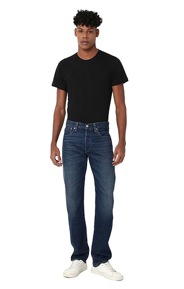 Men's Levi's 501 Original Worn-In Jeans
