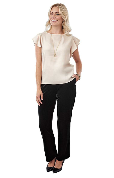 Ladies Velvet Trousers