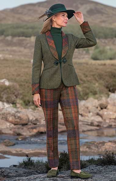 Ladies Tweed Trousers