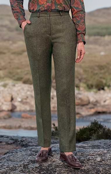 Ladies Tweed Trousers