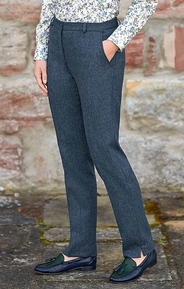 Ladies Tweed Trousers