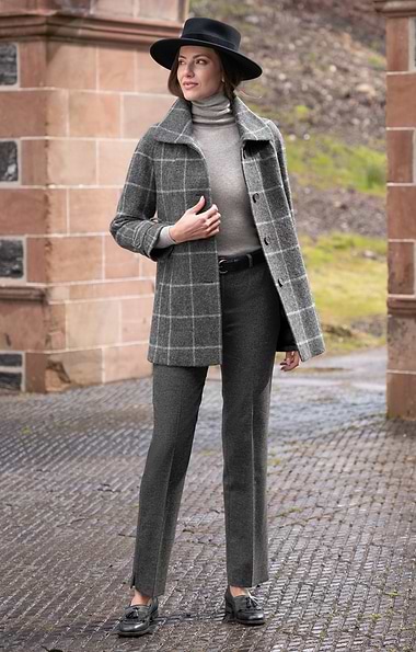Ladies Classic Flannel Trousers