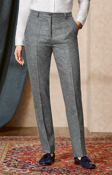 Ladies Classic Flannel Trousers