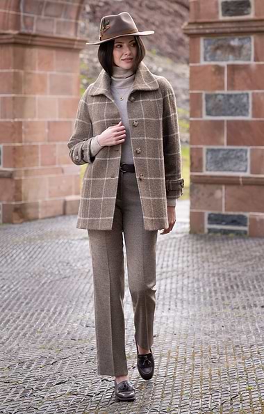 Ladies Classic Flannel Trousers