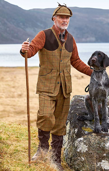 Men's Saxony Tweed Plus Twos